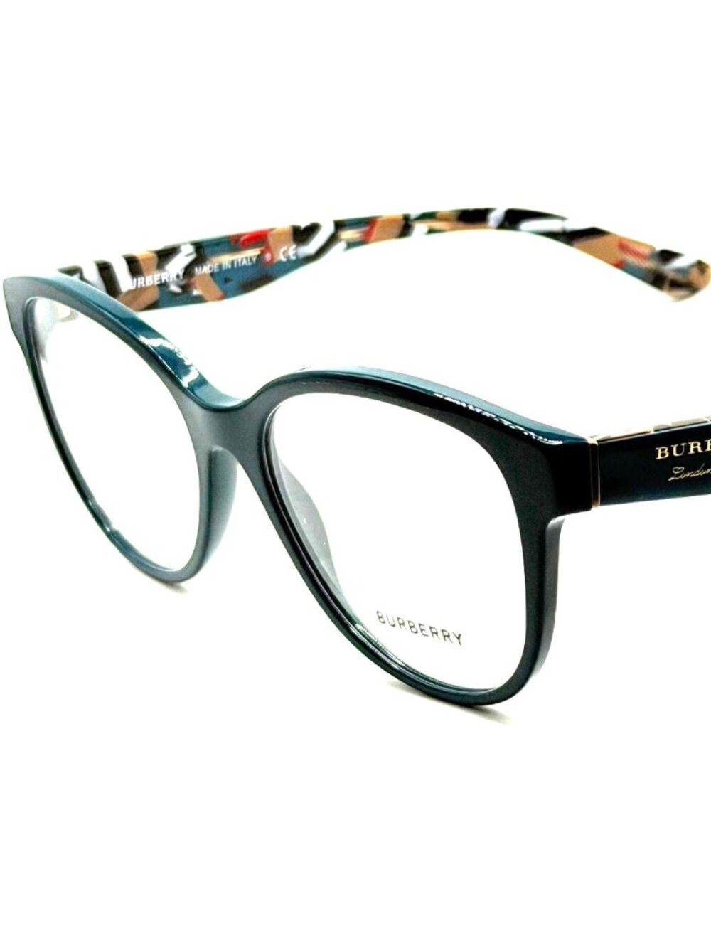 NEW BURBERRY B 2278 3743 BLUE WOMEN EYEGLASSES 54MM 17 140